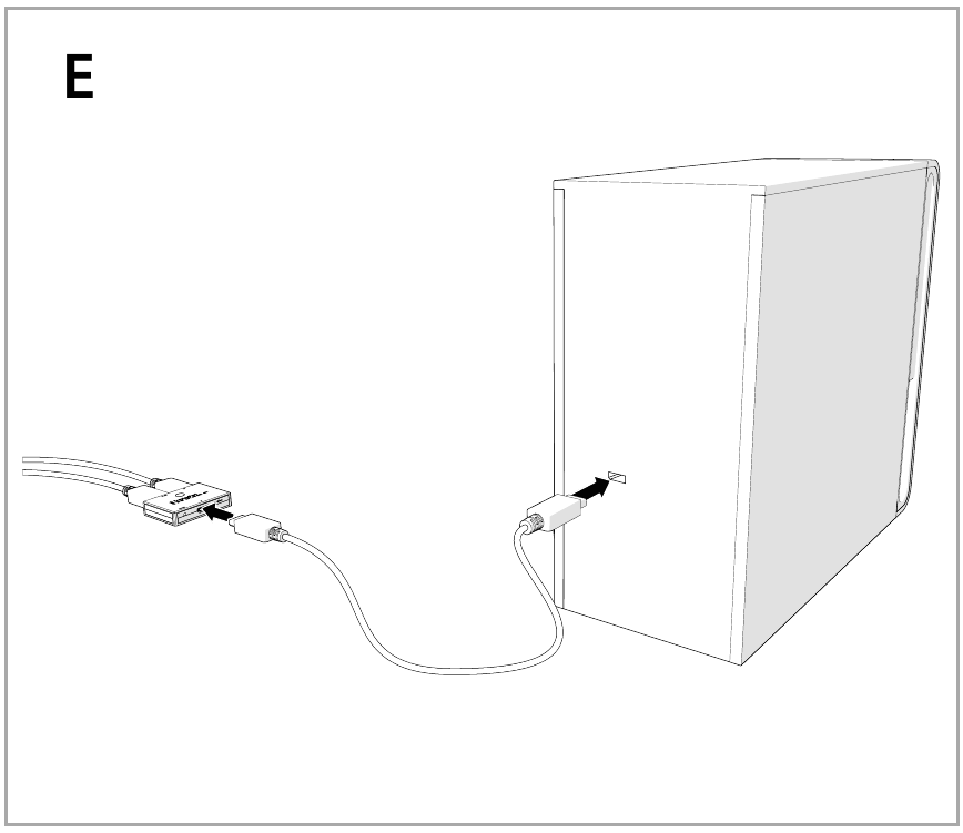 nedis - CSWI3702BK - Jungtis - B konfigūracija - 2 žingsnis Jungtis - B konfigūracija - 2 žingsnis