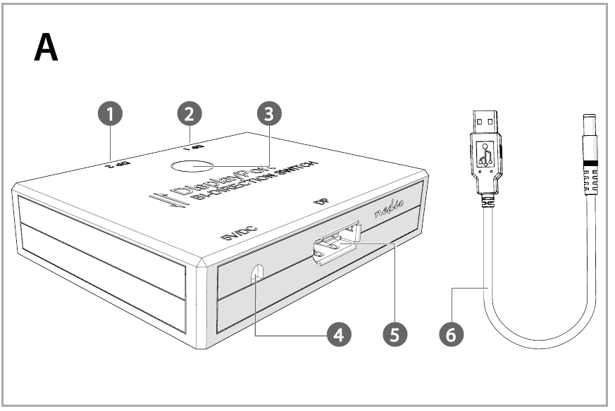 nedis - CSWI3702BK - Dalių sąrašas - 1 dalis Dalių sąrašas - 1 dalis