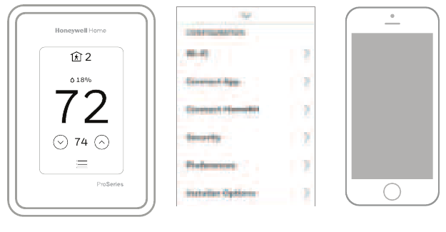 Honeywell Home - T10 Pro - Konfigurimi i Apple® HomeKit™ Konfigurimi i Apple® HomeKit™