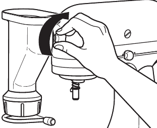 KitchenAid - KSMPEXTA - Kuambatisha Kikandamizi cha Tambi - Hatua ya 4 Kuambatisha Kikandamizi cha Tambi - Hatua ya 4