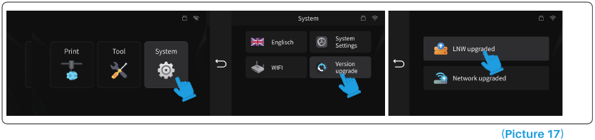 Elegoo - Saturn 3 Ultra - Instrucciones del módulo WiFi - Paso 3 Instrucciones del módulo WiFi - Paso 3