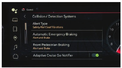 GMC - SIERRA 2025 - ADVARSEL OM KOLLISION FORUDE ADVARSEL OM KOLLISION FORUDE