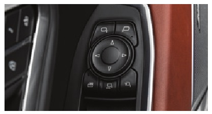 GMC - SIERRA 2025 - JUSTERING AF ELEKTRISK SPEJL JUSTERING AF ELEKTRISK SPEJL