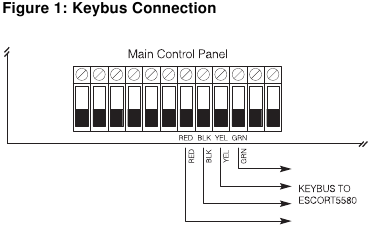 DSC - Power 832 - Keybusi juhtmestik Keybusi juhtmestik