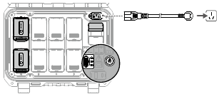 dji - MATRICE 30 Series - Încărcarea bateriilor TB30 și a bateriei WB37 Încărcarea bateriilor TB30 și a bateriei WB37