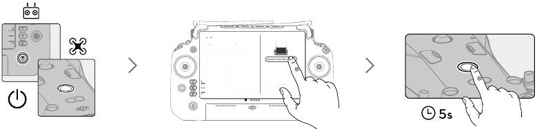 dji - MATRICE 30 Series - Pregătirea pentru decolare - Asocierea Pregătirea pentru decolare - Asocierea