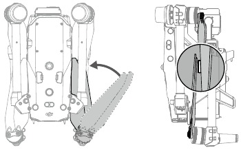 dji - MATRICE 30 Series - Desfășurarea aeronavei - Pasul 2 Desfășurarea aeronavei - Pasul 2