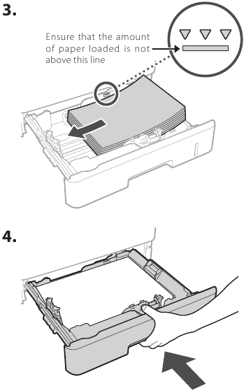 Canon - image CLASS - Kupakia Karatasi - Hatua ya 2 Kupakia Karatasi - Hatua ya 2