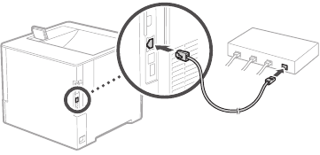 Canon - image CLASS - Kubainisha Mipangilio ya Mtandao - LAN yenye Waya Kubainisha Mipangilio ya Mtandao - LAN yenye Waya
