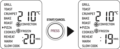 Breville - Smart Oven Pro BOV845 - OPERATING - PIZZA FUNCTION OPERATING - PIZZA FUNCTION