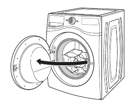 Kleding verwijderen na cyclus