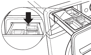 Whirlpool - W10656458A - DE DISPENSER VERWIJDEREN DE DISPENSER VERWIJDEREN
