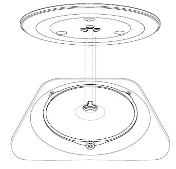 Sage - Compact Wave Soft Close BMO650 - CAM DÖNER TABLANIN MONTAJI CAM DÖNER TABLANIN MONTAJI