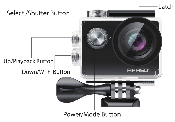 Akaso - EK5000 - Custodia impermeabile Custodia impermeabile