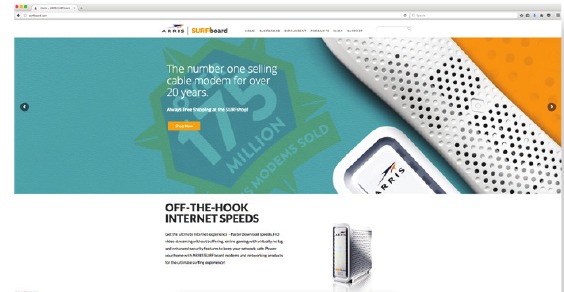 Arris - SURFboard SBG8300 - Začínáme – krok 5 Začínáme – krok 5