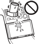 Εικονογράφηση της μη εφαρμογής πίεσης σε οθόνη LCD