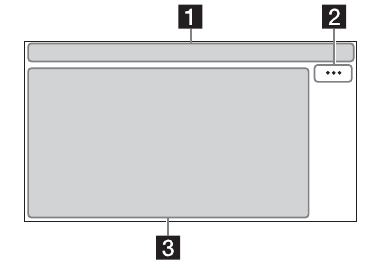 Sony - XAV-AX8000 - Οθόνη αναπαραγωγής Οθόνη αναπαραγωγής