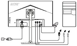 Kuunganisha kifuatilia kwenye kompyuta