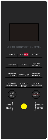 Galanz - SpeedWave GSWWA12S1SA10 - JUHTPANEEL JUHTPANEEL