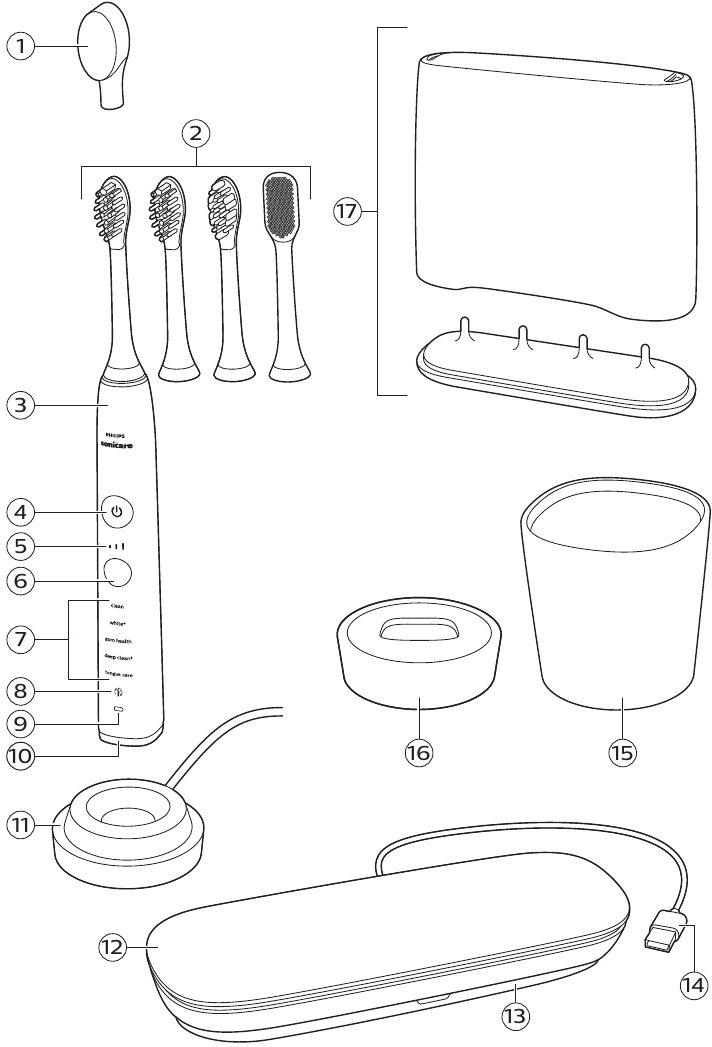 Philips - Sonicare DiamondClean Smart - Overview Overview