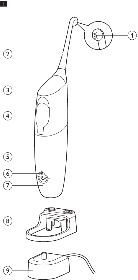 Philips - Sonicare AirFloss Ultra - Sizning Philips AirFloss Ultra qurilmangiz Sizning Philips AirFloss Ultra qurilmangiz