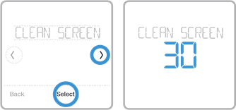 Honeywell Home - T6 Pro Z-Wave - Pastrimi i ekranit të termostatit Pastrimi i ekranit të termostatit