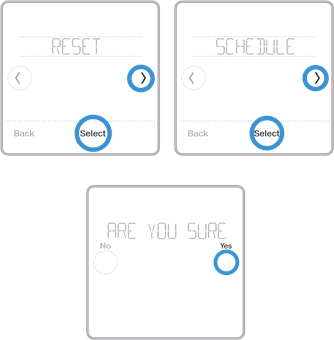 Honeywell Home - T6 Pro Z-Wave - Rivendosja e orarit Rivendosja e orarit