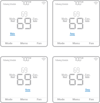 Honeywell Home - T6 Pro Z-Wave - Periudha e orarit Periudha e orarit