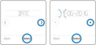 Honeywell Home - T6 Pro Z-Wave - Vendosja e datës Vendosja e datës