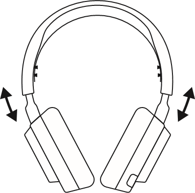 steelseries - ARCTIS NOVA 7P - PËRSHTATJE E PËRSOSUR - Hapi 1 PËRSHTATJE E PËRSOSUR - Hapi 1