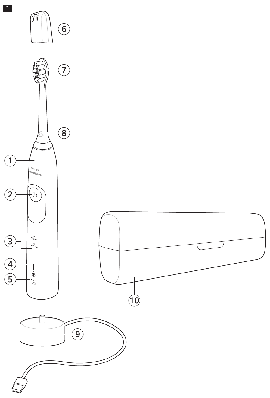Philips - Sonicare 5300 - Prezentare generală Prezentare generală