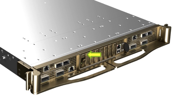 Nvidia - DGX GB200 - Zamenjava okvarjenega modula pogona predpomnilnika – 1. korak Zamenjava okvarjenega modula pogona predpomnilnika – 1. korak