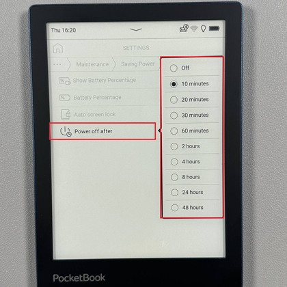 Timer voor automatisch uitschakelen aanpassen