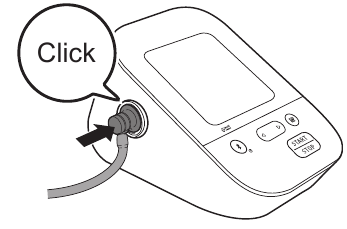 Omron - BP5250 - Наложение манжеты на плечо - Шаг 1 Наложение манжеты на плечо - Шаг 1