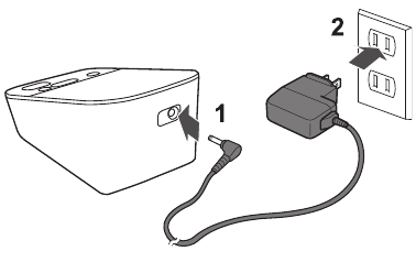 Omron - BP5250 - Using the AC Adapter Использование адаптера переменного тока