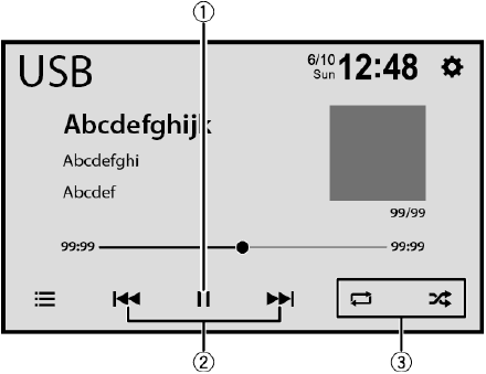 Pioneer - SPH-DA360DAB - Λειτουργία ήχου Audio Operation