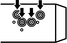 Pioneer - MVH-MS410BT - DIN-montage installatie wanneer de montagehuls niet wordt gebruikt - Stap 1 DIN-montage installatie wanneer de montagehuls niet wordt gebruikt - Stap 1