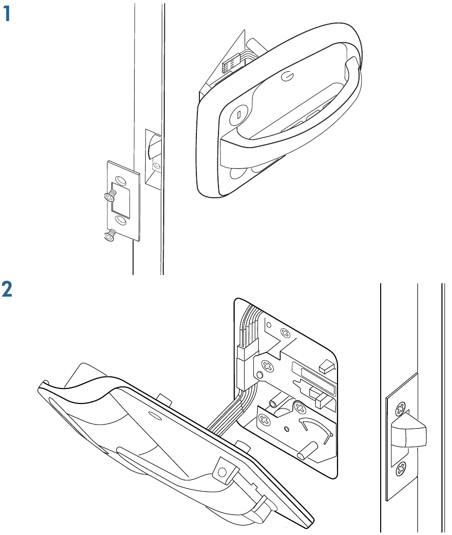 GLOBAL LINK - Ultra ES Pro - Pour installer la serrure Pour installer la serrure