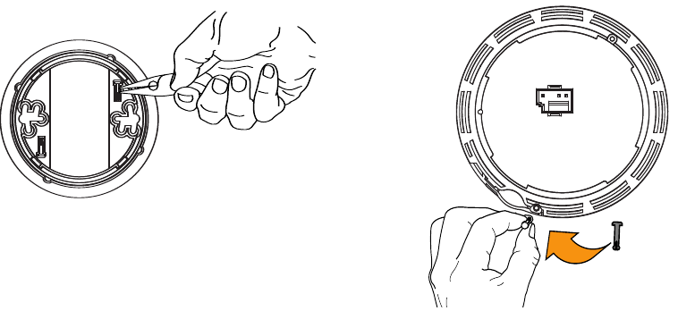 First Alert - SC7010BV - POUR VERROUILLER LE COMPARTIMENT À PILES POUR VERROUILLER LE COMPARTIMENT À PILES