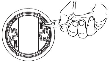 First Alert - SC7010BV - POUR VERROUILLER LE SUPPORT DE MONTAGE - Étape 1 POUR VERROUILLER LE SUPPORT DE MONTAGE - Étape 1