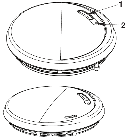 First Alert - PC1210 - COMPOSANTS DE CET AVERTISSEUR DE FUMÉE/CO - Partie 1 COMPOSANTS DE CET AVERTISSEUR DE FUMÉE/CO - Partie 1