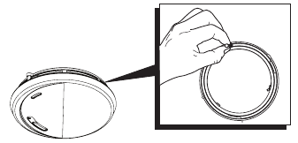 First Alert - PC1210 - VERROUILLER LE SUPPORT DE MONTAGE VERROUILLER LE SUPPORT DE MONTAGE