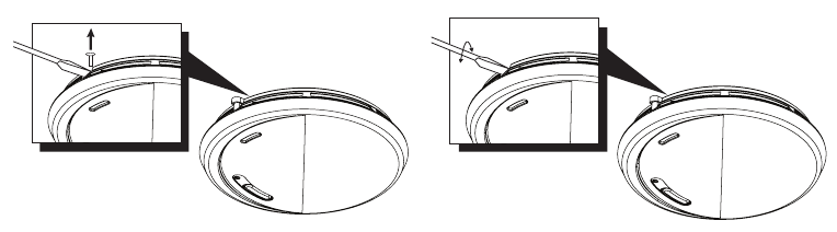 First Alert - PC1210 - DÉVERROUILLER LE SUPPORT DE MONTAGE DÉVERROUILLER LE SUPPORT DE MONTAGE