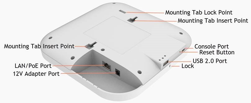 SonicWALL - SonicWave 641 - Vista posterior Vista posterior