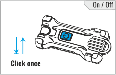 Armytek - Zippy - Accensione/Spegnimento Accensione/Spegnimento