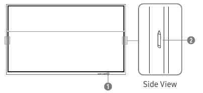 Samsung - Flip WM75A - Qismlarga umumiy nuqtai - 1-qism Qismlarga umumiy nuqtai - 1-qism