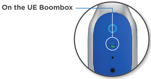 Logitech - UE Boombox - Configurazione iniziale Configurazione iniziale