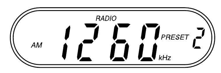 Sony - DREAM MACHINE ICF-C273 - Presetting a Station Presetting a Station