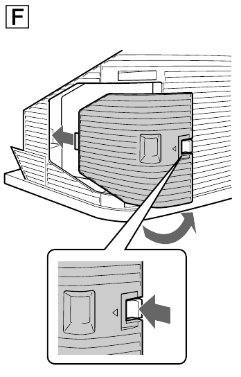 Sony - XL-5300 - Ako vymeniť lampu - Krok 6 Ako vymeniť lampu - Krok 6