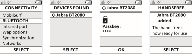 Jabra - BT2080 - PAIRING WITH YOUR PHONE СДВОЯВАНЕ С ТЕЛЕФОНА ВИ
